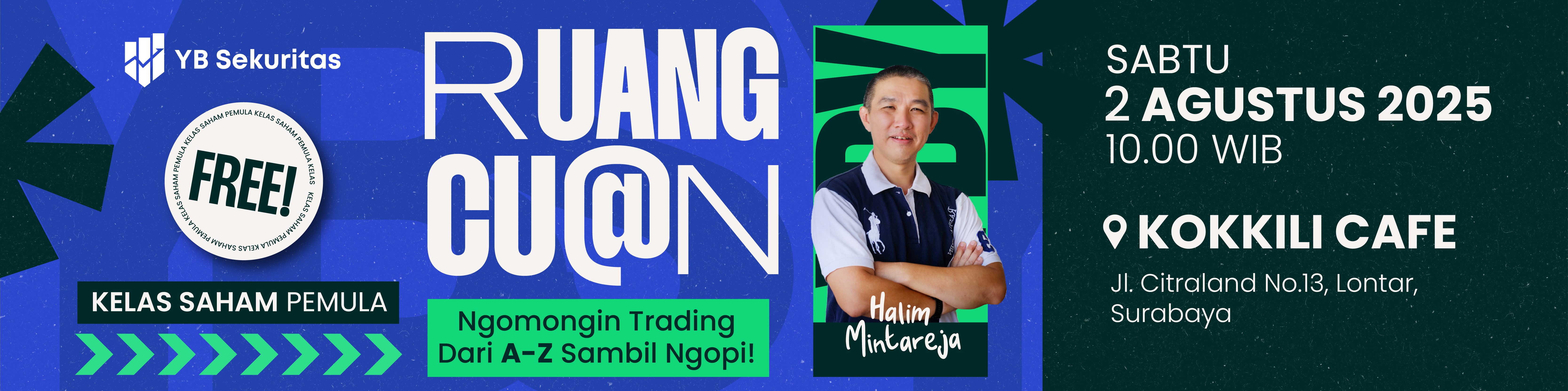 Ruang Cuan : Ngomongin Trading dari A-Z sambil Ngopi!